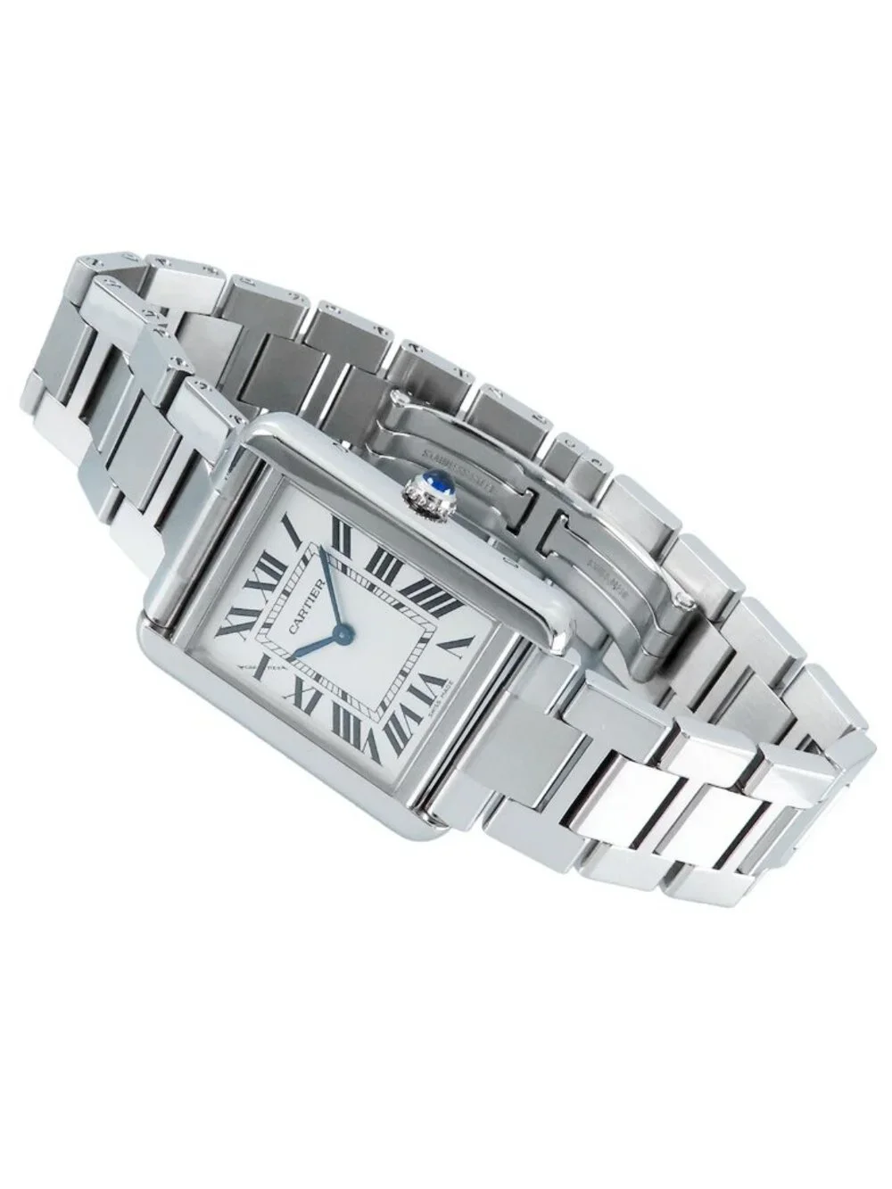 Cartier Tank Solo SM Silver SS Watch